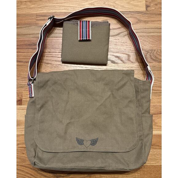 Pottery Barn Kids: Junk Gypsy Diaper Bag $149 NEW 15.5"Wx 5.75"D x 15"H - Picture 1 of 10